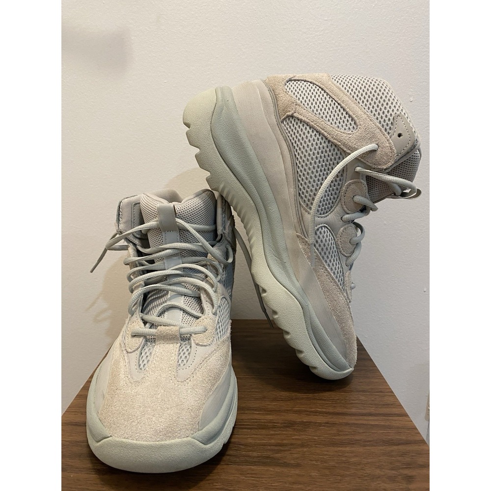 Adidas Yeezy Desert Boot 'Salt' FV5677 Men's Size 11.5 Gray Suede